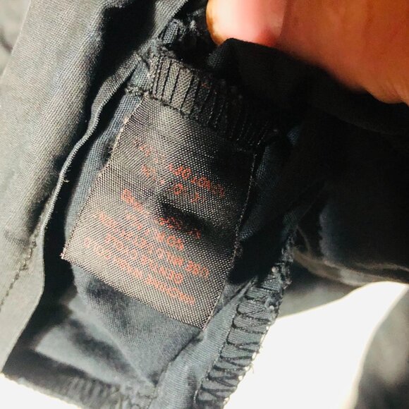 Black Jack jacket black zip up with pockets size small length 23" bust 16" READ - Picture 5 of 10